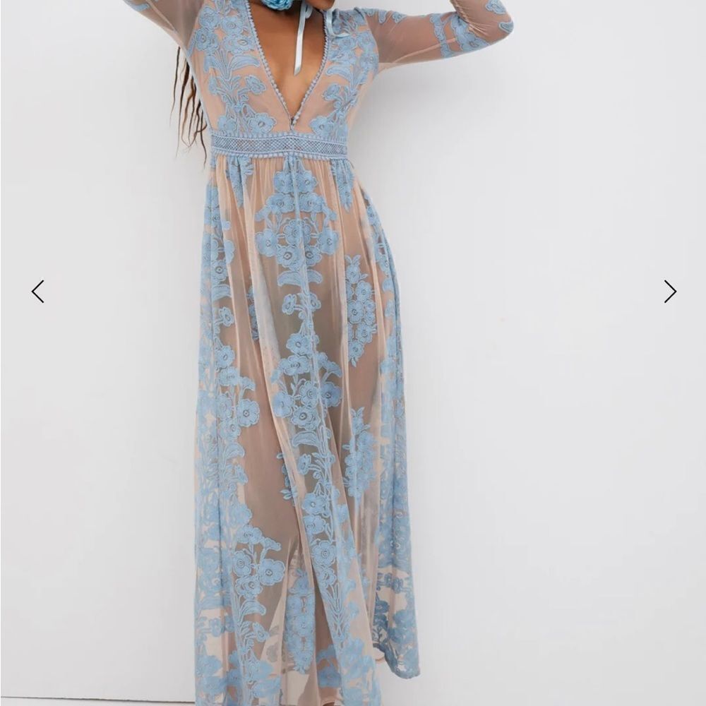 NWT For love and Lemons Temecula maxi dress size XS and S NWT MSRP$298 - Picture 8 of 12